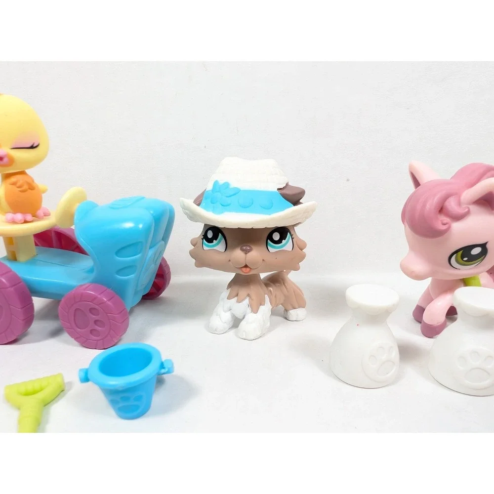 Authentic Littlest Pet Shop Barnyard Pets Playset #1329 1330 1331 COMPLETE